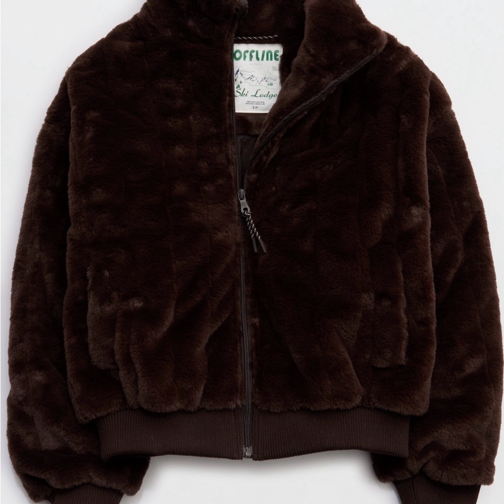 Aerie Offline Faux Fur Jacket